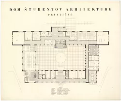 Neznani avtor - Dom študentov arhitekture